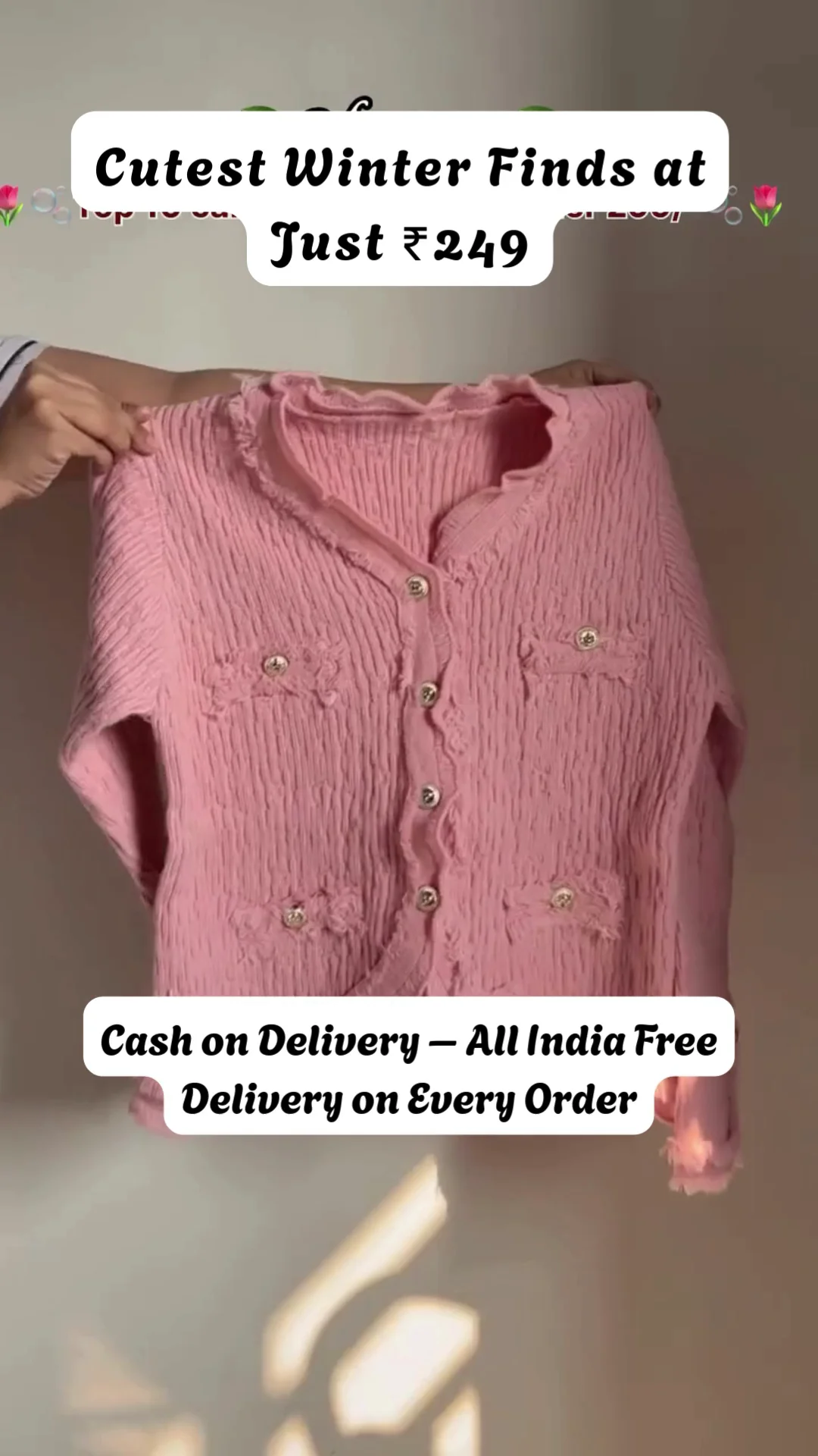 Women's Cute Knitted Sleeveless Winter Sweater Stylish Casual Party Wear